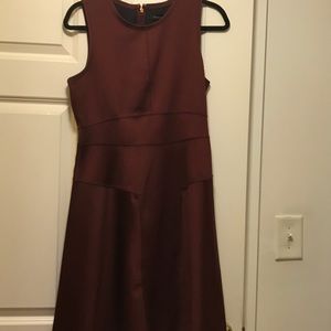 Banana Republic Burgundy sleeveless dress